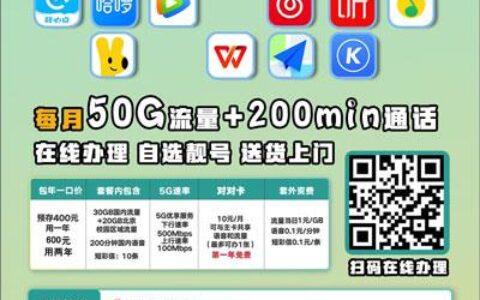 联通推出校园卡活动：400元用一年，200分钟通话