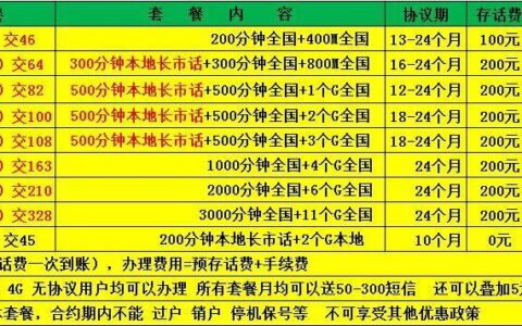 老年机办什么卡最划算