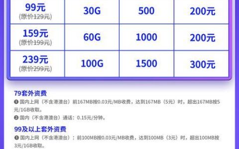 老年人用流量卡有哪些特点？