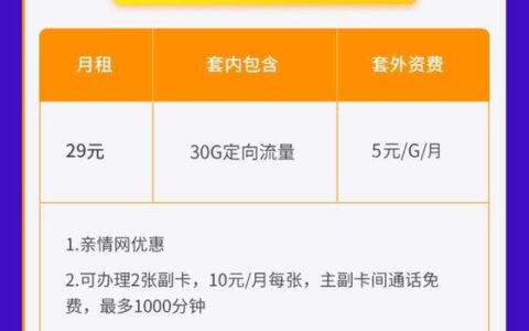 电信灿烂卡申请入口：月租19元，月租155G