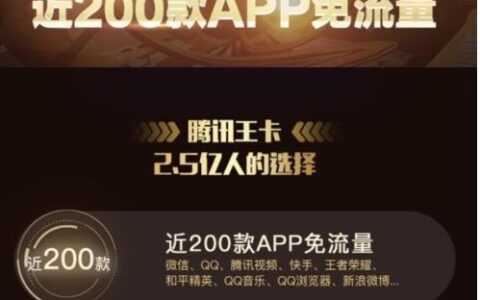 大王卡免费领取19元，月租19元享30G专属流量