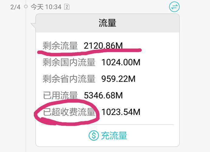 1g流量等于多少钱？