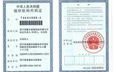 法人代码是什么意思？