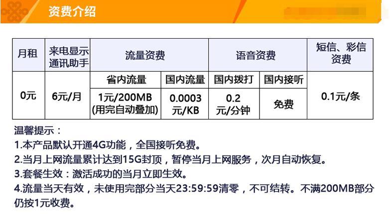 联通有0月租的卡吗？看完这篇文章你就知道了