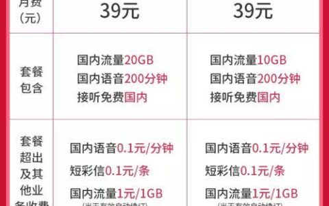 5元卡套餐，省钱又保号