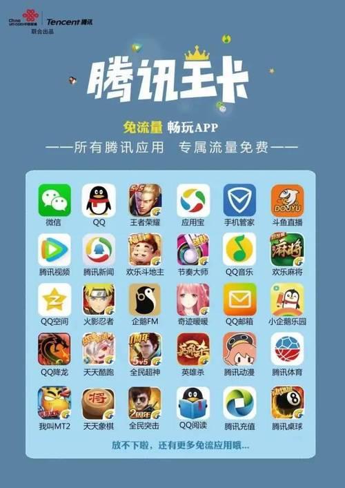 腾讯王卡免流量APP大全，看完这篇就够了
