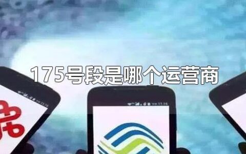 175号段是虚拟号段还是正常号段？