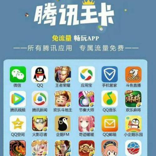腾讯王卡免流量应用大全，让你畅享流量