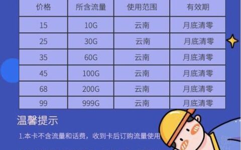 移动紫星卡：2023年性价比最高的流量卡