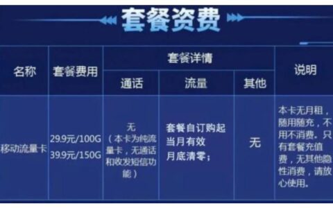 流量卡为什么那么便宜？