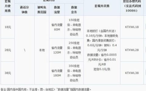 广州移动宽带套餐资费一览表2023，月租最低19元