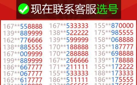 中国移动电话号码详解：归属地、靓号、选号等