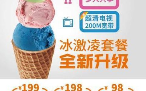 中国联通畅爽冰激凌99元套餐：性价比之王