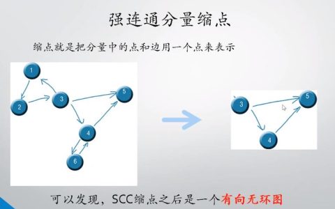 极大强连通子图：有向图中的重要概念