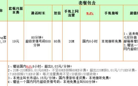 电信办卡需要多少钱？