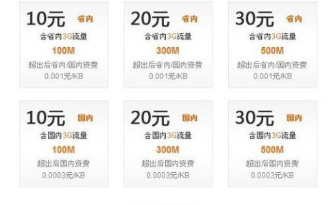 广州联通流量套餐推荐：流量大、月租低、不限速