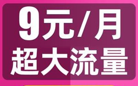 购买流量包月9.9无限量
