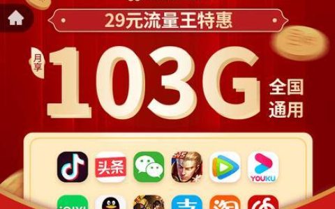 联通29元流量卡：性价比之王，流量充足