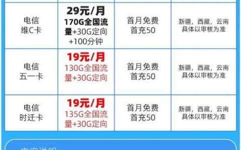 电信卡流量1m多少钱？2023年最新资费汇总