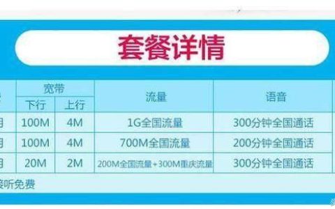 电信100M宽带一年多少钱？