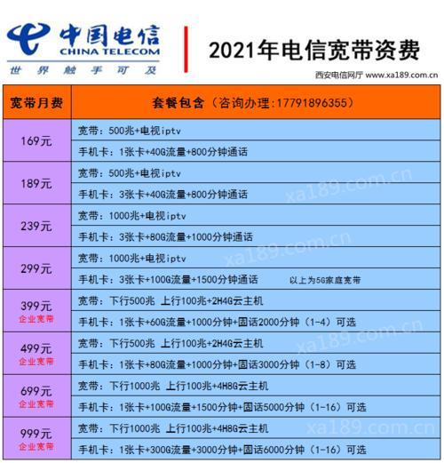 电信69元宽带套餐，性价比高，满足日常上网需求