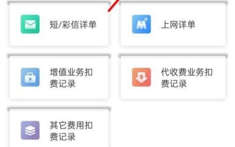 湖南移动网上营业厅详单查询方法详解