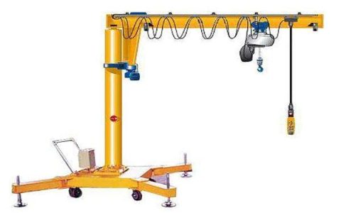移动式悬臂吊：灵活高效的物料搬运解决方案