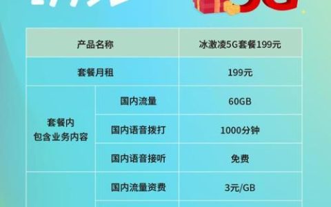 联通99元套餐详细介绍