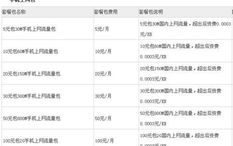 电信超100MB流量多少钱？
