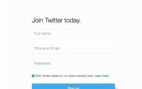 推特注册怎么跳过手机号码？