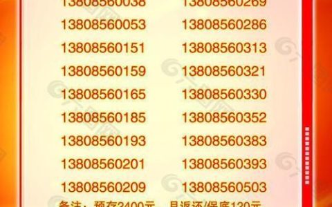 泉州移动靓号：挑选指南与推荐