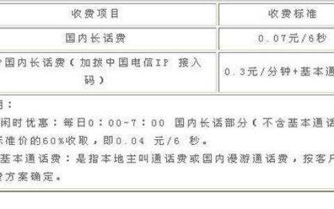 长途话费还有吗？