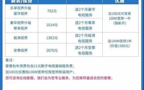 广电卡套餐详情：资费内容及办理指南