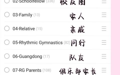 微信通讯录：你的社交圈