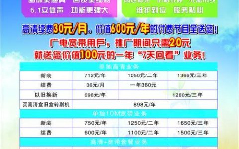 湖南有线电视网络宽带：高速稳定，服务周到