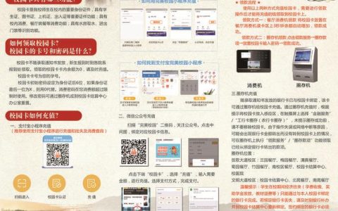校园卡网上办理指南
