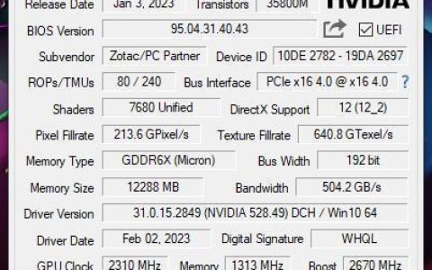 索泰GTX9602G显卡评测：性能强劲，价格亲民