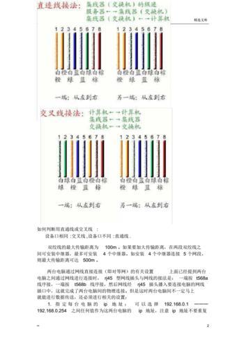 6类网线头接法：详细图文教程