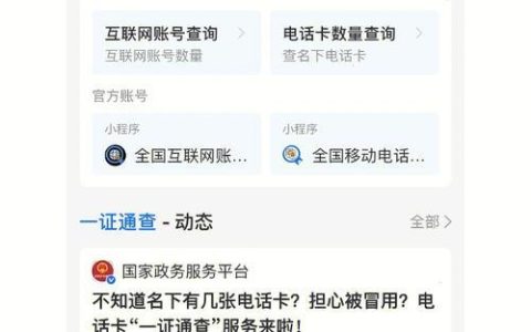 名下有多少电话卡怎么查？