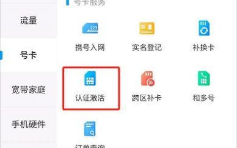 如何办理中国手机卡？