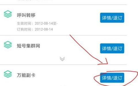 副卡怎么取消？