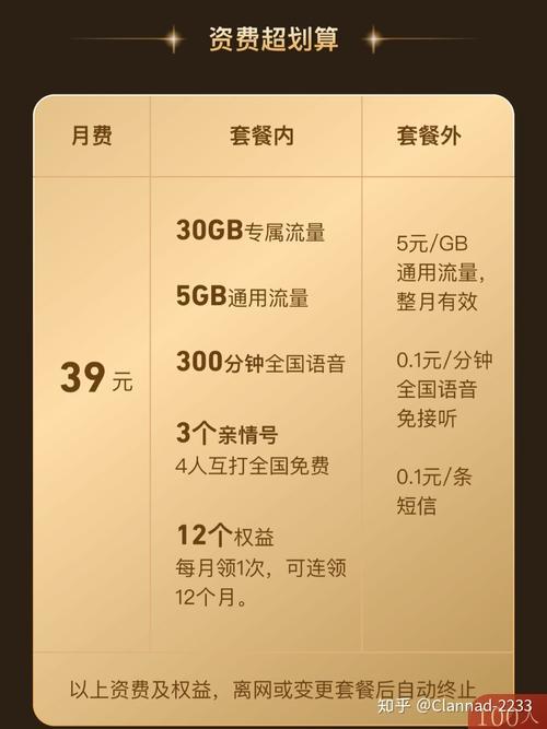 移动39元花卡宝藏版：高性价比套餐，满足你多样需求