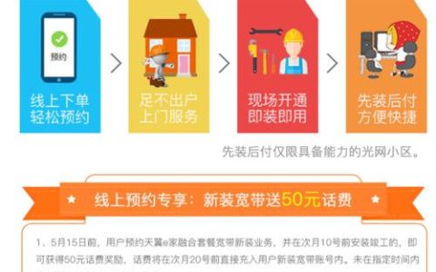 如何办理电信宽带？