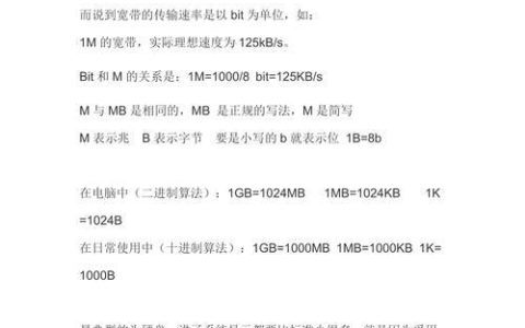 传输速率与带宽的换算：深入解析与实用指南