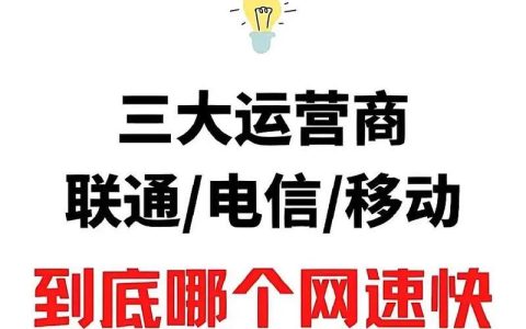 联通和电信哪个网速快？深度对比告诉你答案
