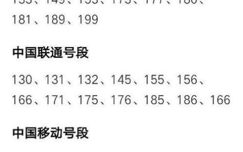 182号段是哪个运营商？详细解读182号码归属