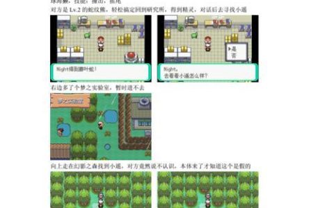 漆黑的魅影通讯进化攻略：让你的精灵进化更轻松！